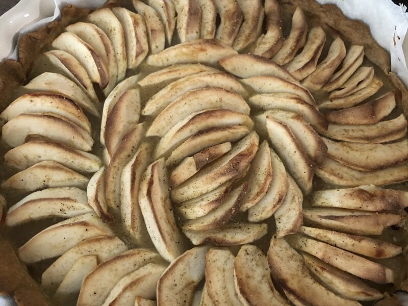 Cliquez pour zoomer ! Tarte aux pommes alsacienne Thermomix par Alexe