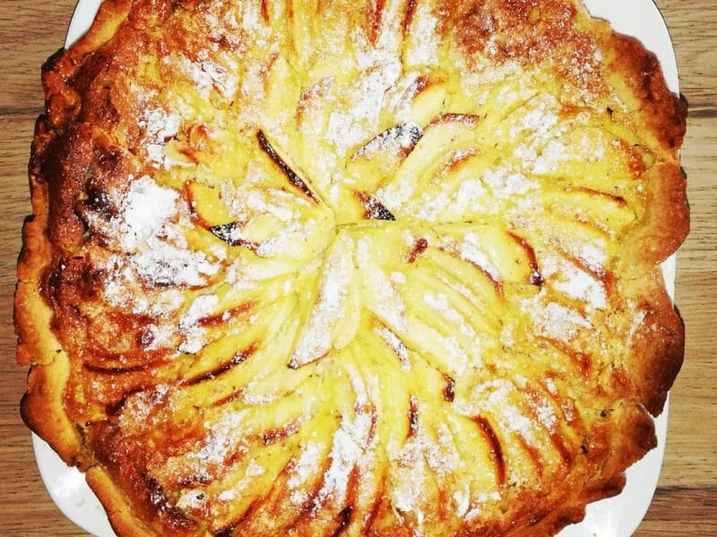 Cliquez pour zoomer ! Tarte normande aux pommes Thermomix par Stefany1977