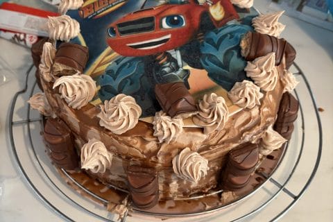 Cliquez pour zoomer ! Layer cake Kinder Bueno Thermomix par or_18