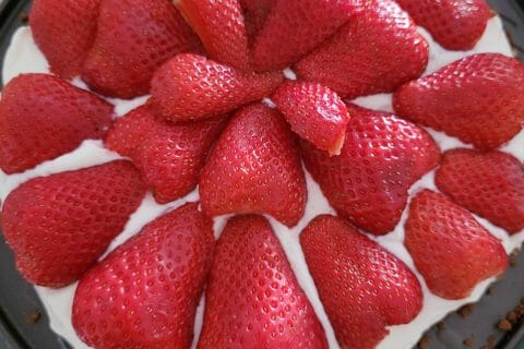 Cliquez pour zoomer ! Tarte aux fraises sans cuisson Thermomix par claire812a
