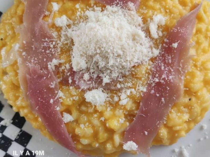 Cliquez pour zoomer ! Risotto butternut et chèvre frais Thermomix par roxane_62