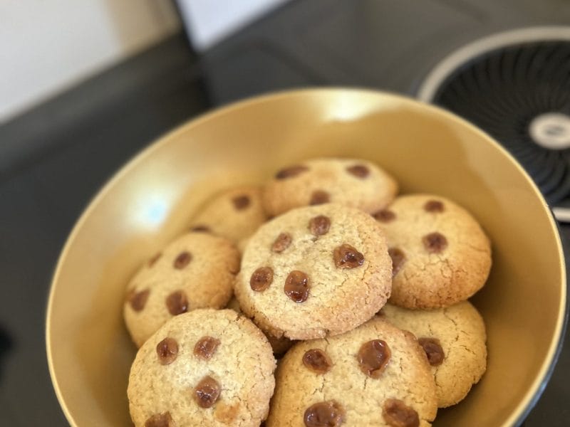 Cliquez pour zoomer ! Cookies fourrés au nutella Thermomix par Adeline 👱🏼♀️