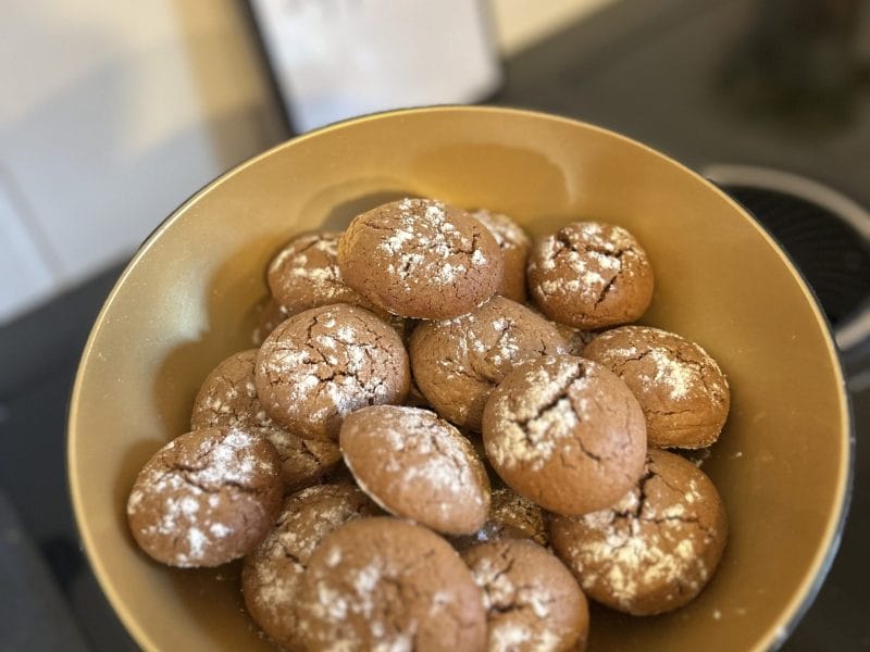 Cliquez pour zoomer ! Craquelés au chocolat Thermomix par Adeline 👱🏼♀️