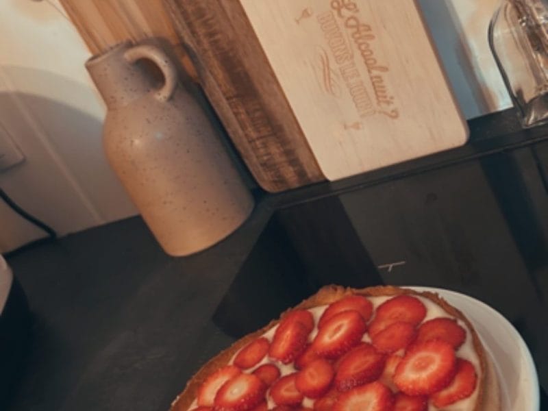 Cliquez pour zoomer ! Tarte aux fraises Thermomix par Adeline 👱🏼♀️