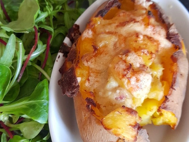 Cliquez pour zoomer ! Pommes de terre farcies à la purée d’endives et aux lardons Thermomix par mimireille