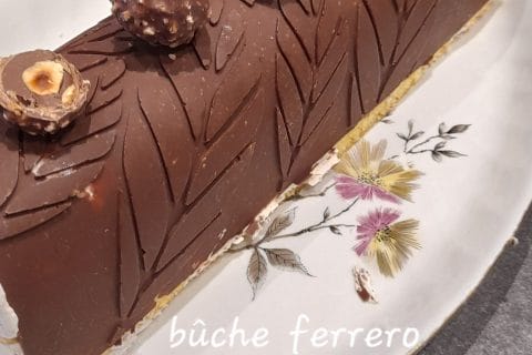 Cliquez pour zoomer ! Bûche Ferrero Rocher Thermomix par mimireille