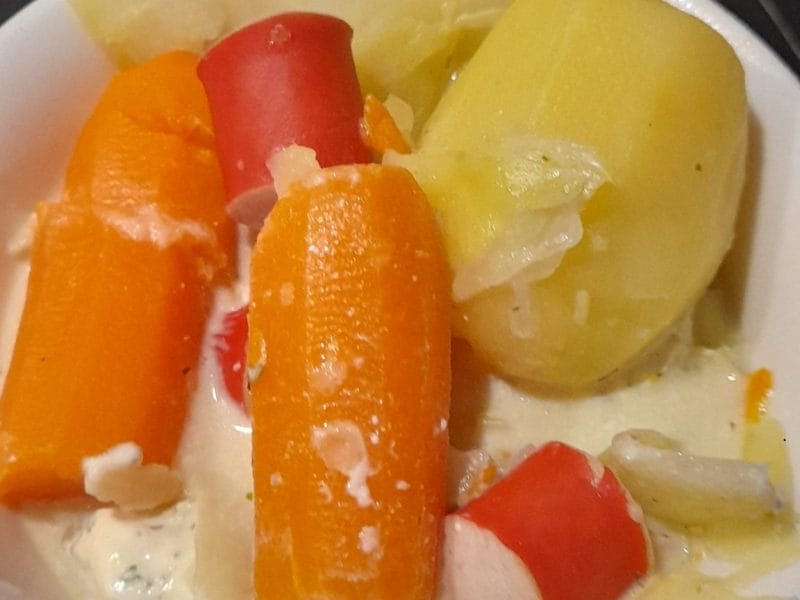 Cliquez pour zoomer ! Potée carottes, chou-rave et saucisses Thermomix par mimireille
