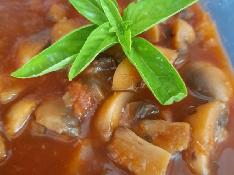 Cliquez pour zoomer ! Champignons à la grecque Thermomix par mimireille