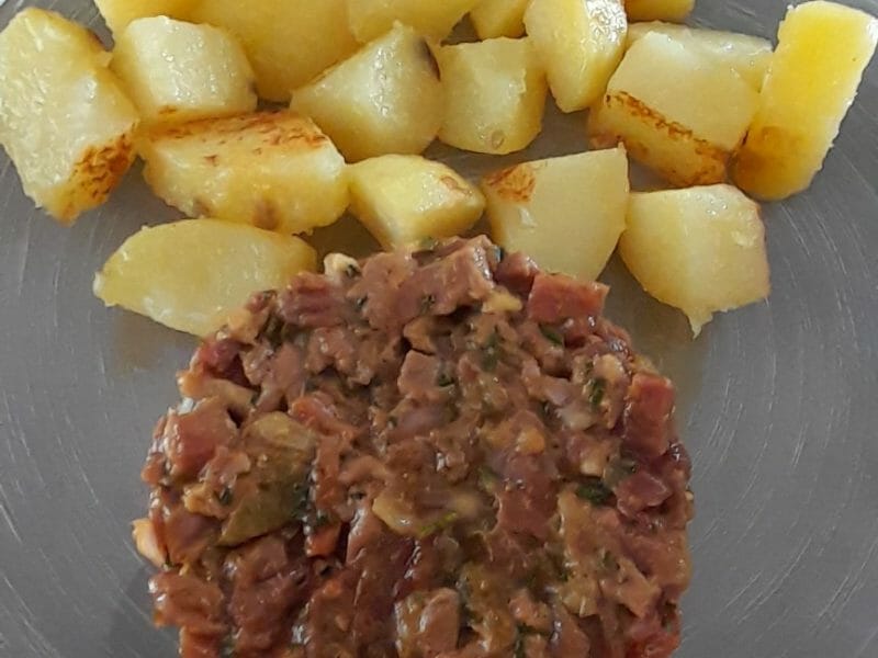 Cliquez pour zoomer ! Steak tartare Thermomix par mimireille
