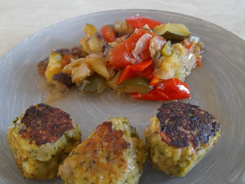 Cliquez pour zoomer ! Boulettes de veau à la tomme Thermomix par mimireille