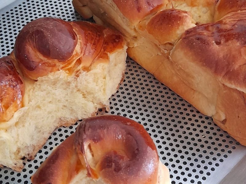 Cliquez pour zoomer ! Brioche mascarpone et fruits confits Thermomix par mimireille