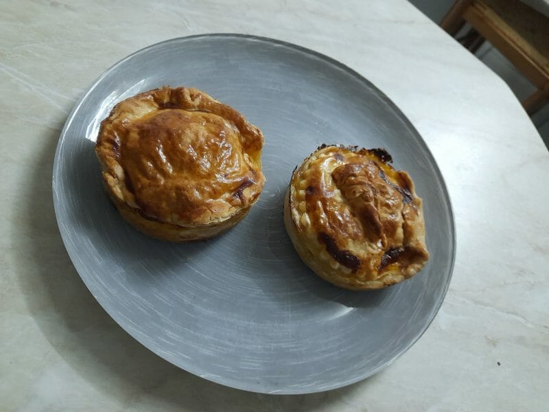 Cliquez pour zoomer ! Tourte aux poireaux et au saumon fumé Thermomix par mimireille