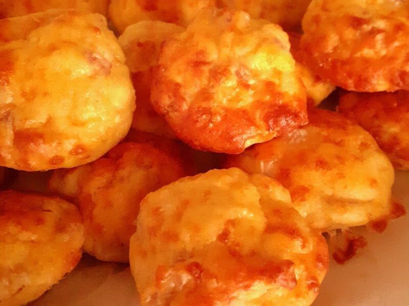 Cliquez pour zoomer ! Mini muffins au comté et aux lardons Thermomix par nathalie_1062