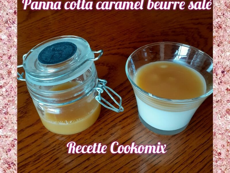 Cliquez pour zoomer ! Panna cotta caramel beurre salé Thermomix par nathalie_1062
