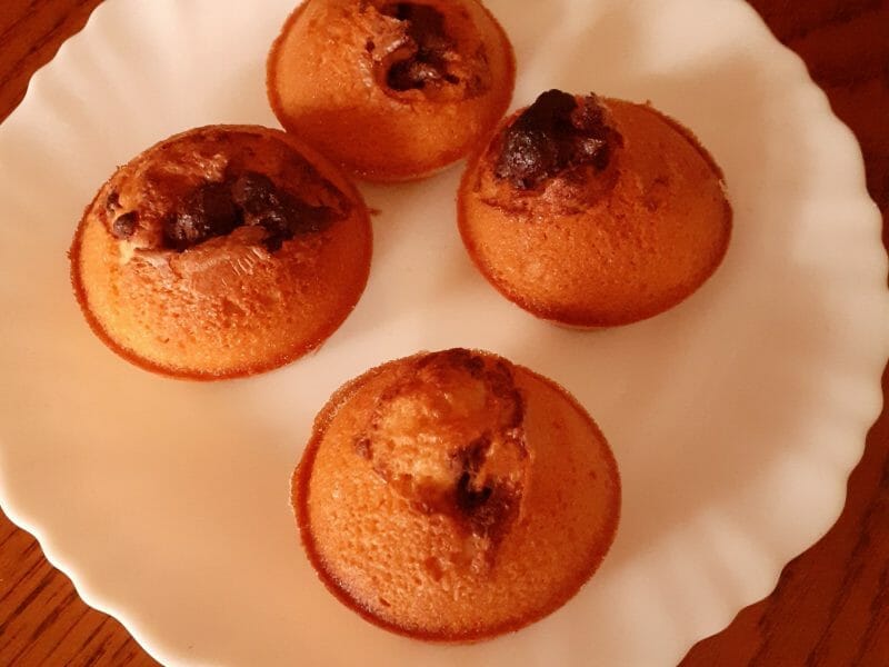 Cliquez pour zoomer ! Financiers au Nutella Thermomix par nathalie_1062