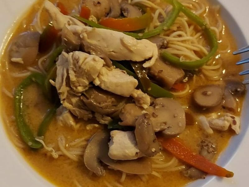 Cliquez pour zoomer ! Ramen thaï au poulet Thermomix par princesselogat