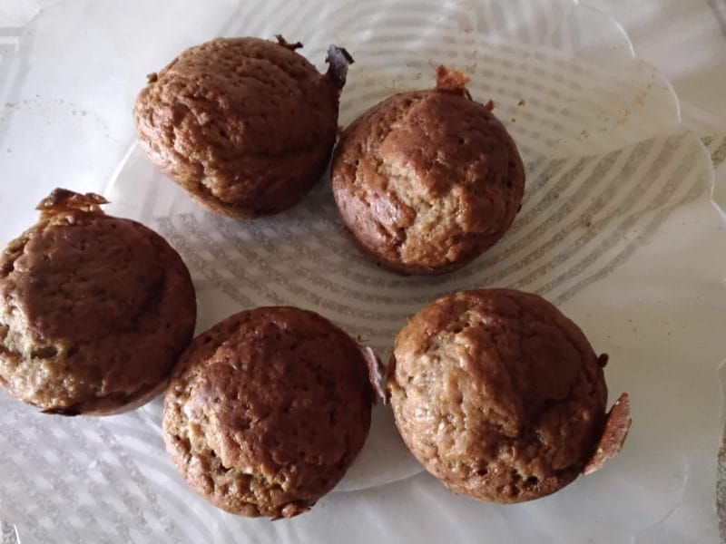 Cliquez pour zoomer ! Muffins à la banane Thermomix par Sandrine