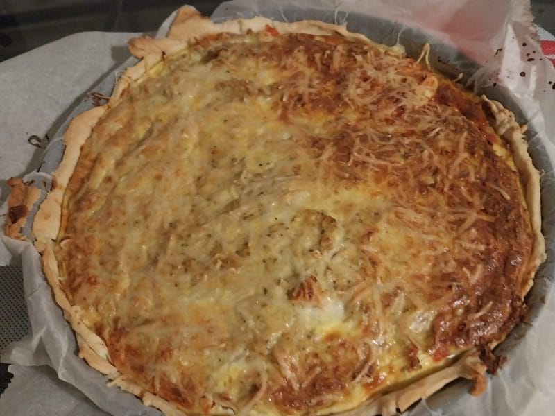Cliquez pour zoomer ! Quiche provençale Thermomix par Sandrine