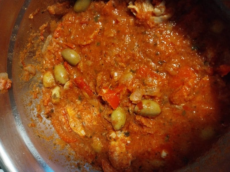 Cliquez pour zoomer ! Sauté de poulet au chorizo Thermomix par Sandrine