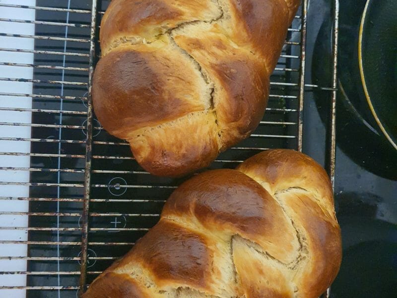 Cliquez pour zoomer ! Brioche tressée à la mie filante Thermomix par Radia