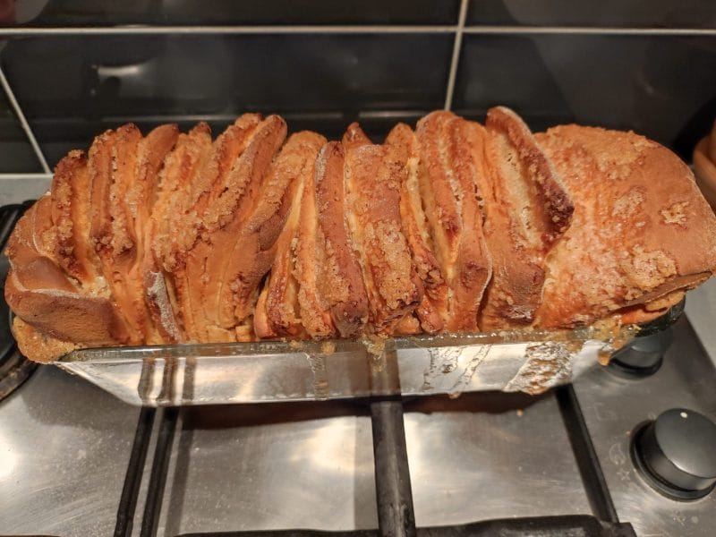 Cliquez pour zoomer ! Brioche à effeuiller à la cannelle Thermomix par Aurélie