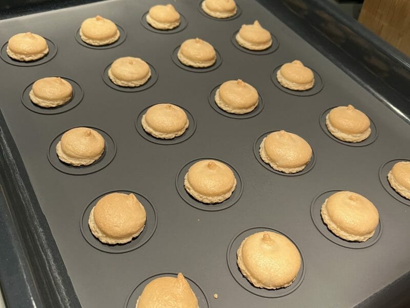 Cliquez pour zoomer ! Macarons salés au foie gras Thermomix par laura_1039