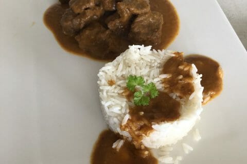 Cliquez pour zoomer ! Curry de boeuf Thermomix par mathilde_525