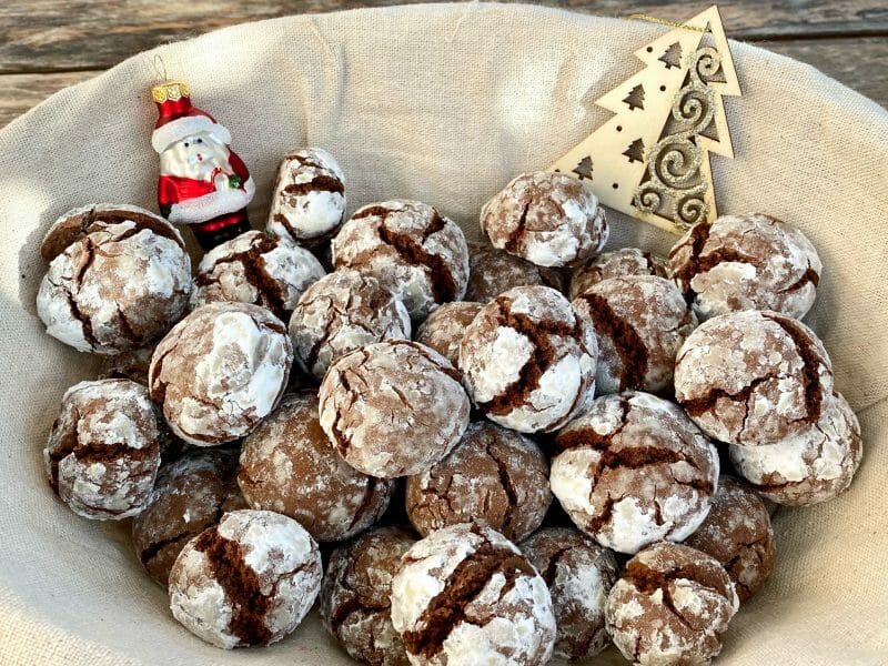 Cliquez pour zoomer ! Craquelés au chocolat Thermomix par lo78