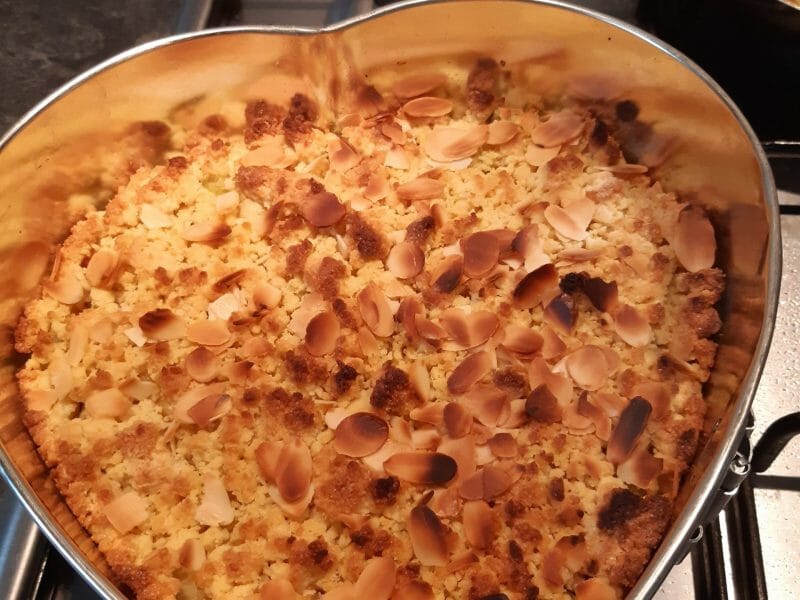 Cliquez pour zoomer ! Cookie-crumble rhubarbe framboises Thermomix par laure_308