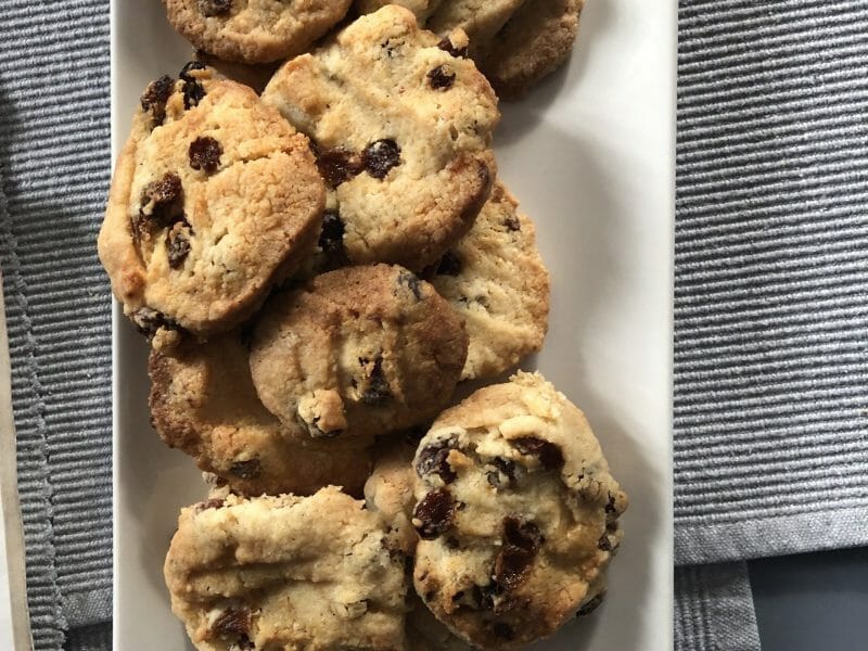 Cliquez pour zoomer ! Sablés aux raisins secs et au rhum Thermomix par miasachagab