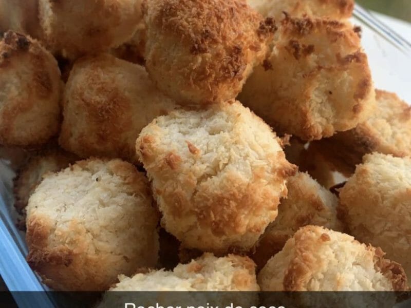 Cliquez pour zoomer ! Rocher coco – Congolais Thermomix par nanie4284