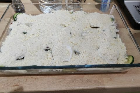 Cliquez pour zoomer ! Crumble courgettes, chèvre et lardons Thermomix par nathanoel29