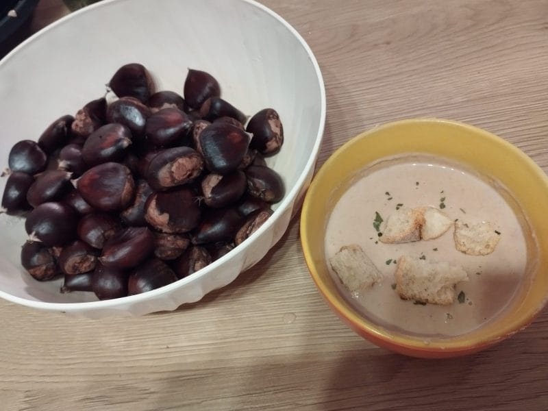 Cliquez pour zoomer ! Velouté de châtaignes Thermomix par patou33160