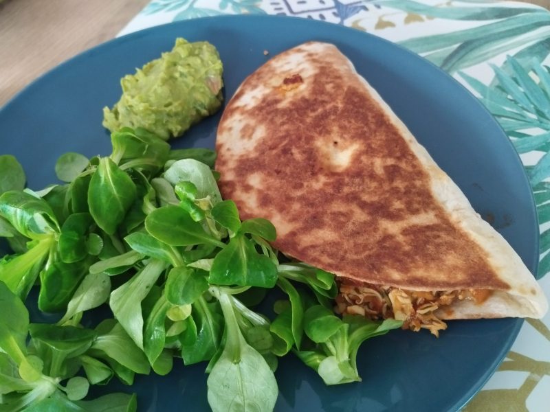Cliquez pour zoomer ! Quesadillas poulet guacamole Thermomix par Patou33160