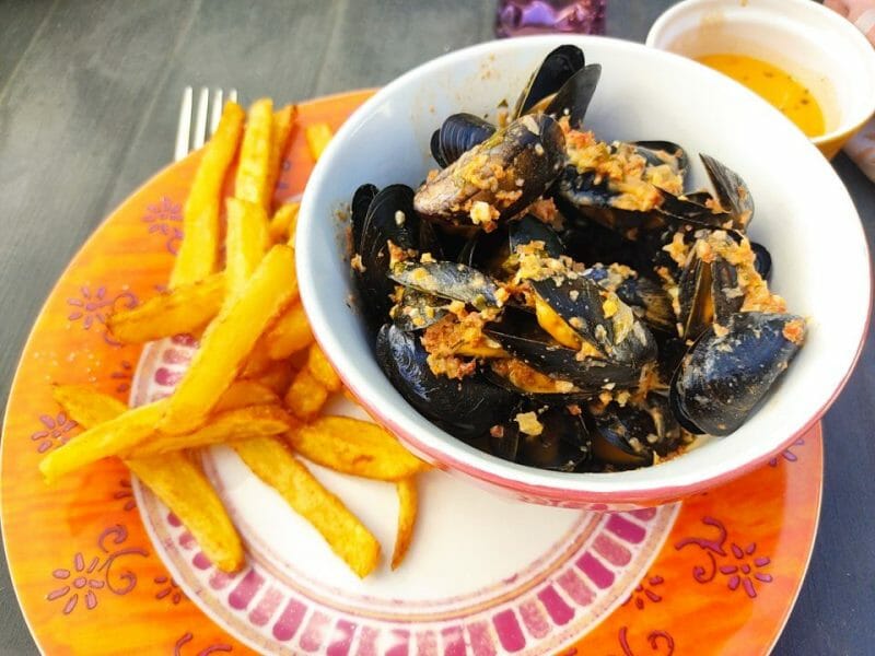 Cliquez pour zoomer ! Moules sauce chorizo Thermomix par patou33160