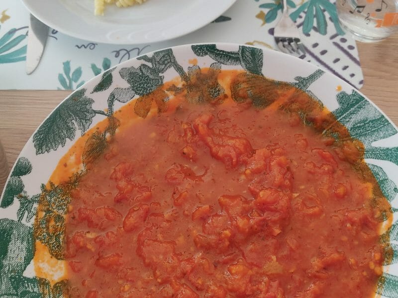 Cliquez pour zoomer ! Penne sauce arrabbiata Thermomix par patou33160