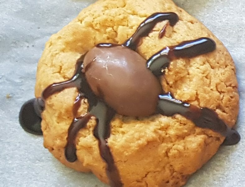 Cliquez pour zoomer ! Spider cookies – cookies araignées Thermomix par irene_29