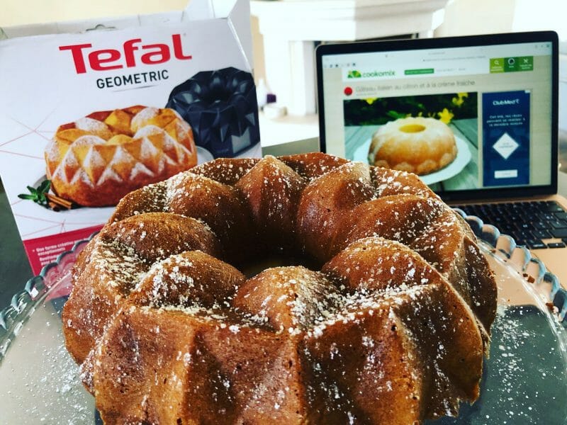 Cliquez pour zoomer ! Gâteau italien au citron et à la crème fraîche Thermomix par Anna