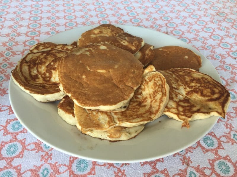 Cliquez pour zoomer ! Pancakes à la banane Thermomix par Baybe34