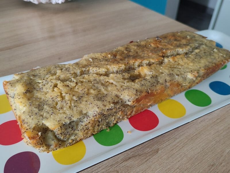 Cliquez pour zoomer ! Cake pavot et citron Thermomix par Baybe34