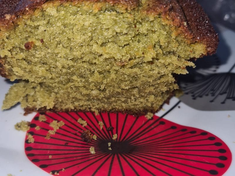 Cliquez pour zoomer ! Cake à la pistache Thermomix par lanceclem