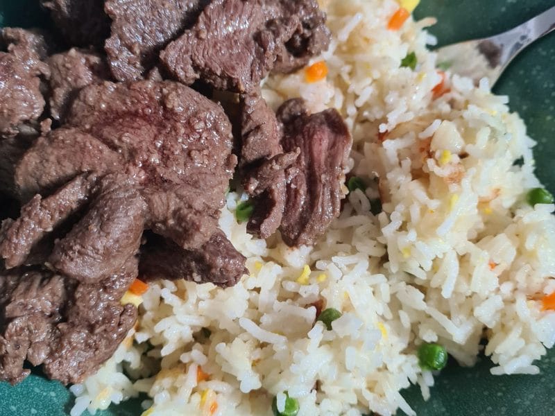 Cliquez pour zoomer ! Riz au boeuf à la chinoise Thermomix par lanceclem