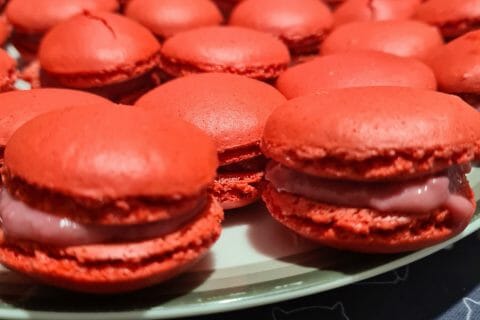 Cliquez pour zoomer ! Ganache framboises pour macarons Thermomix par lanceclem