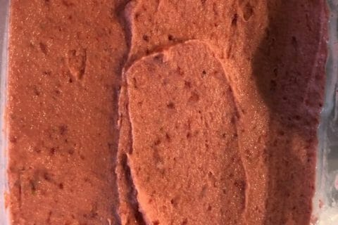 Cliquez pour zoomer ! Glace à la fraise Thermomix par Heedless Mirror