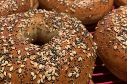 Cliquez pour zoomer ! Bagels au saumon fumé Thermomix par Heedless Mirror