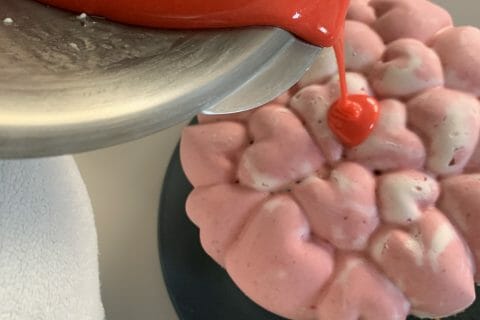 Cliquez pour zoomer ! Bavarois aux fraises Thermomix par Heedless Mirror