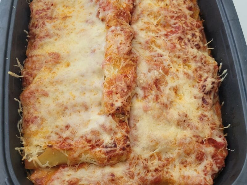 Cliquez pour zoomer ! Cannellonis farcis aux aubergines et courgettes Thermomix par aurelie142112