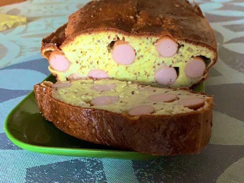 Cliquez pour zoomer ! Cake hot-dog Thermomix par ktee75