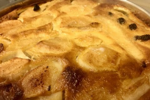 Cliquez pour zoomer ! Clafoutis aux poires et aux raisins secs Thermomix par jokari