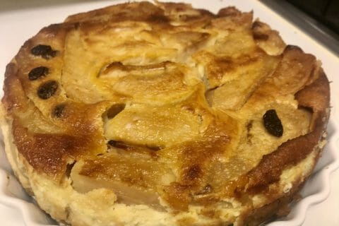 Cliquez pour zoomer ! Clafoutis aux poires et aux raisins secs Thermomix par jokari